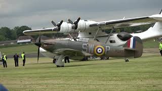 Cosford Air Show 2024  Hawker Hurricane MkI  GHITT [upl. by Ailecra]