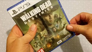 UNBOXING THE WALKING DEAD DESTINIES PS5 [upl. by Herold]