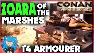 Zoara Of The Marshes T4 Armourer  Conan Exiles [upl. by Osana]