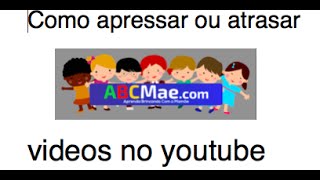 Como acelerar ou diminuir a velocidade dos videos no youtube [upl. by Langham698]