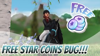 APRÍL  FREE STAR COINS  SC BUG  Star Stable CZ [upl. by Nalad827]