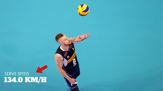 Moment When Ivan Zaytsev Shocked the World  Fastest Serve in Volleyball History HD [upl. by Gaiser]