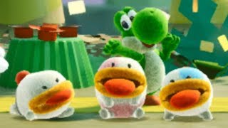 Yoshis Crafted World  All Poochy Pup Locations [upl. by Naugal]