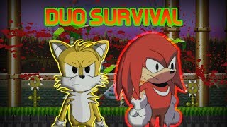 Sonicexe The Spirits of Hell  Tails and Knuckles DUO SURVIVAL [upl. by Anegue]