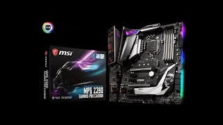 MSI MPG Z390 GAMING PRO CARBON Motherboard Unboxing and Overview [upl. by Karoly]