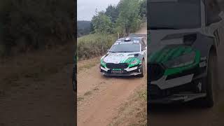 Rally Terre De Lozere 2024 Attack SS7 Allenc [upl. by Danzig]