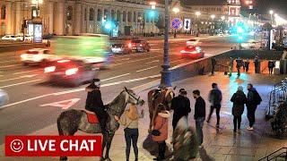 LIVE Nevskiy avenue St Petersburg Russia Gostiny Dvor Невский пр СанктПетербург Гостиный двор [upl. by Ihcas]