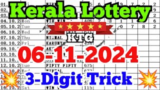 Kerala lottery guessing  06112024  Kerala lottery result [upl. by Aikemaj371]