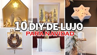 TOP 10 IDEAS PARA DECORAR NAVIDAD 2024 [upl. by Anha]