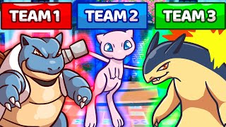 We use ALL of our Starter Pokemon to build teams then battle [upl. by Adiel81]