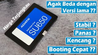 Review SSD Adata SU650 240GB Tampilan Beda Gimana Performanya [upl. by Henke846]