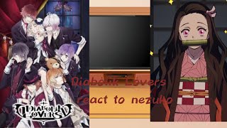 Diabolik Lovers react to nezuko Part 12  Read desc [upl. by Erminia]