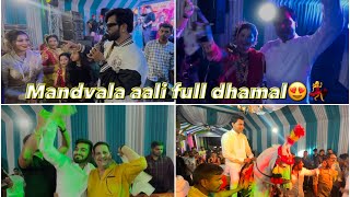 MANDVALA AALI FULL DHAMAL 😍🫶  PAYAL PATIL VLOG🤍 [upl. by Sandye]