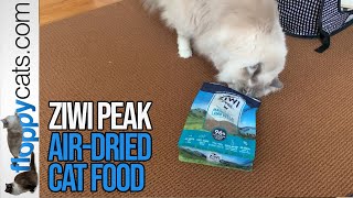 ZIWI Peak AirDried Cat Food Mackerel And Lamb  Ragdolls [upl. by Reahard]