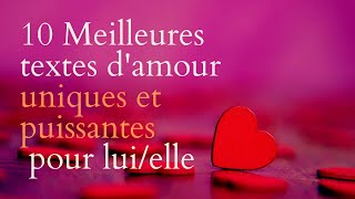 10 textes DAMOUR touchants pour luielle❤️😍🥰 [upl. by Moulton833]