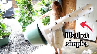 How to assemble a self sustainable garden Tower Garden assembly [upl. by Nibbs]