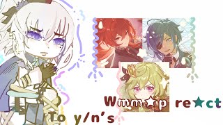 WMMAP reacts to yn’s as Anastasia’s knights  made by kuramonn [upl. by Pollie771]