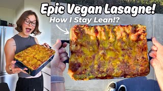 High Protein Vegan Lasagne EASY and QUICK [upl. by Erot]