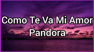 Como Te Va Mi Amor  Pandora [upl. by Borlow746]