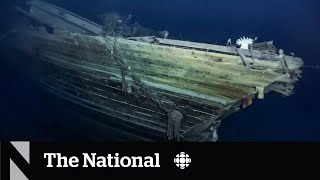 Polar exploration ship Endurance found beneath Antarctic ice after 100 years [upl. by Meerak]