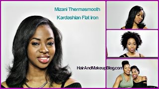 Mizani Thermasmooth Straightener amp Kardashian Flat Iron [upl. by Joannes]