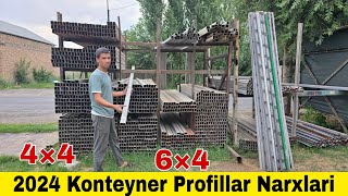 Konteyner Profillar Yangi Narxlari  Konteyner Maxsulotlari Narxlari 993955648 [upl. by Arrek]