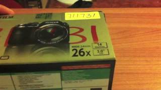 Desempaquetado unboxing camara fujifilm finepix s3300 en español [upl. by Lelah]