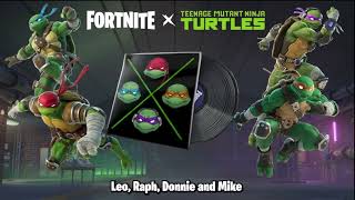 TMNT song changed in new fortnite update [upl. by Fortin198]