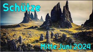 ♐ Schütze  Mitte Juni 2024 ♐  Auf eigene Faust [upl. by Acinoj]