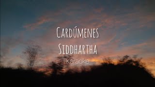 Cardúmenes  Siddhartha Karaoke Isael Vega [upl. by Nolyad574]