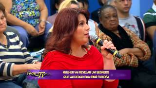 Esposa vai deixar marido arrasado com revelação  Você na TV 15092014 [upl. by Ahsiakal]