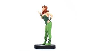 DC COVER GIRLS POISON IVY BY FRANK CHO STATUE [upl. by Carman]