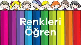 Renkleri Öğren  Okul Öncesi Eğitici Video [upl. by Brunn439]