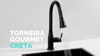 Torneira Monocomando Gourmet Creta [upl. by Epilihp]