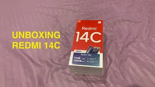 UNBOXING REDMI 14C  HP MURAH TAPI GAK MURAHAN [upl. by Marven]