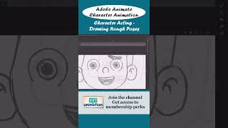 Adobe Animate Character Animation Acting  Drawing Rough Poses adobeanimate animation [upl. by Anirac74]