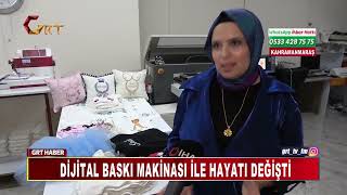 Dijital Baskı Makinası İle Hayatı Değişti [upl. by Esiuolyram]