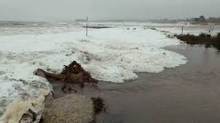 Kennebunkport Coastal Flooding Colony Beach [upl. by Htennaj]