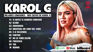 Karol G 2024  Mejores Canciones de Karol G  Grandes Éxitos De Karol G [upl. by Ynahteb]