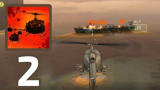 BLOOD COPTER  Gameplay Part 2 AndroidIOS [upl. by Notrab]