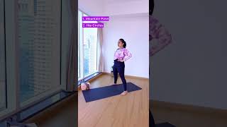 5 mins Daily Pregnancy Stretches  Prenatal Yoga prenatalyoga dailystretching pregnancy [upl. by Enaile]