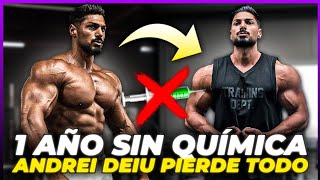 ANDREI Deiu PIERDE su MÚSCULO 1 año sin Química 🧪 PROMETE ir al OLYMPIA 2024 [upl. by Gonsalve]