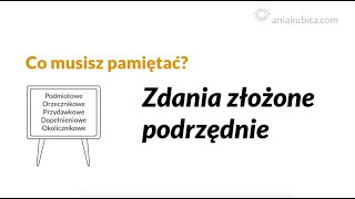 Zdania złożone podrzędnie wykresy [upl. by Ramak]