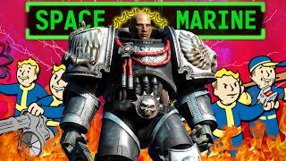 I Became a Space Marine in Fallout 4 [upl. by Campman]