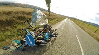 Ultra camping New Zealand and recumbent trike touring on cycle trails  LINZAD EP10 [upl. by Akeylah]