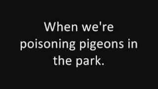 Tom Lehrer Poisoning Pigeons In The Park studio solo 1959 [upl. by Sola]