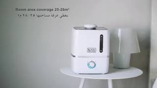 Black  Decker Air Humidifier HM3000 [upl. by Derte623]