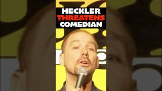 Heckler THREATENS Comedian [upl. by Jacki]