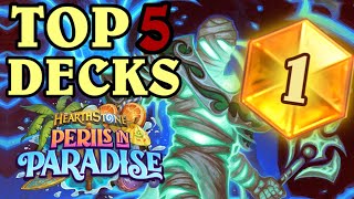 Top 5 Decks from PostMarin NERF How to HIT LEGEND as you Wait for the NEXT EXPANSION [upl. by Ellessig568]