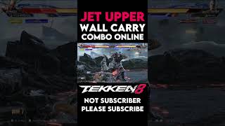 Bryan Jet Upper Wall Carry Combo kneebryan tekken8 bryan [upl. by Joceline]